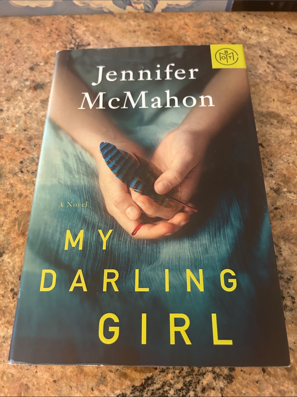 Jennifer McMahon "My Darling Girl" Paperback Novel - Teal Cover with Yellow Text